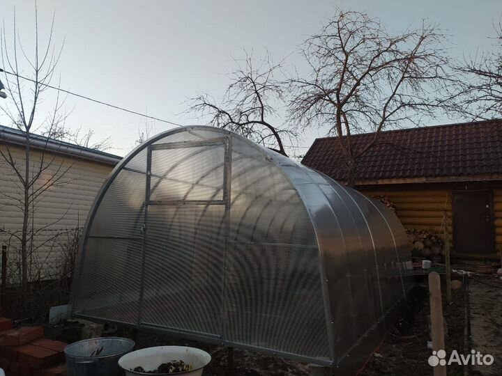 Теплица оцинкованная 4 х3 м