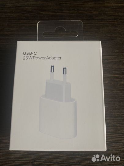 Адаптер питания apple 25w USB-C быстрая зарядка