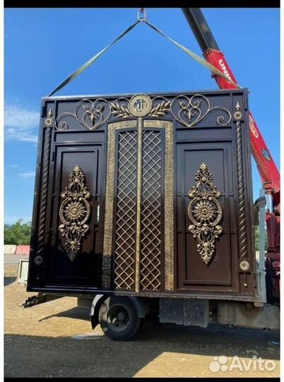 Кованые ворота классика