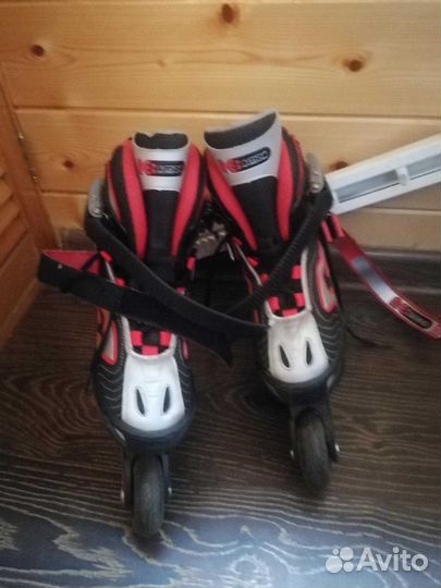 Роликовые коньки детские раздвижные