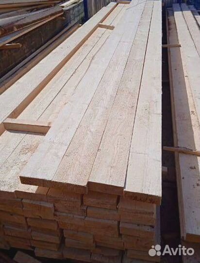Обрезная доска строительная