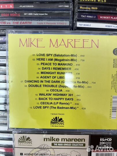 Музыкальные cd диски Mike Mareen