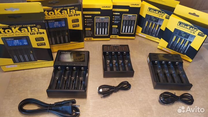 Зарядное устройство Liitokala Lii-pd4, Lii-402