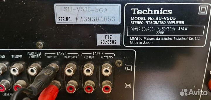 Усилитель Technics SU-V505