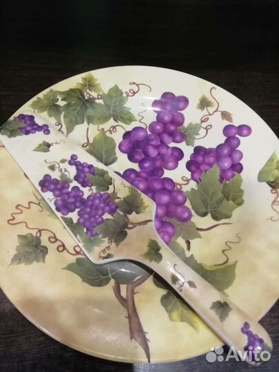 Блюдо для торта с лопаткой