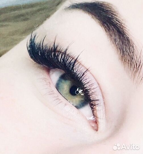 Наращивание ресниц на дому
