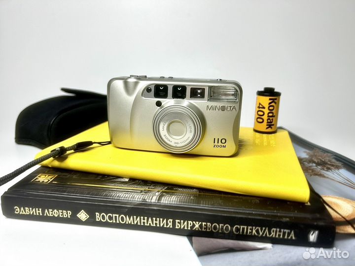 Фотоаппарат мыльница пленочный Minolta 110 zoom