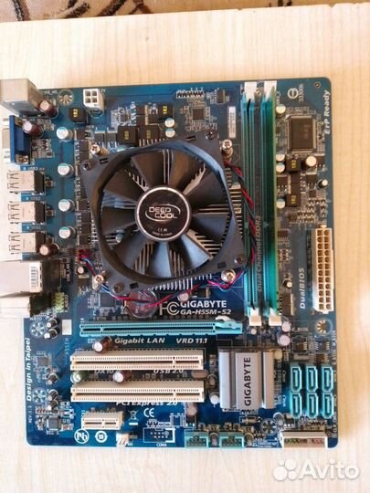 Компьютерная сборка: gigabyte GA-H55M-S2(rev. 1.3)