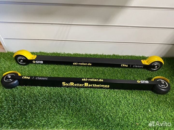 Лыжероллеры SRB CR06 CL AL 80X38мм колесо MED