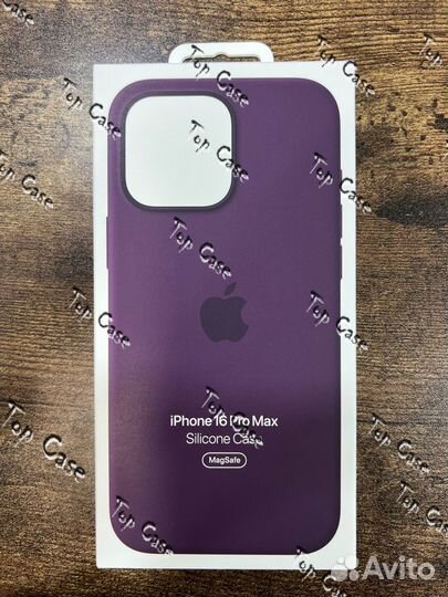 Чехол для iPhone 16 Pro Max Silicone Case Plum