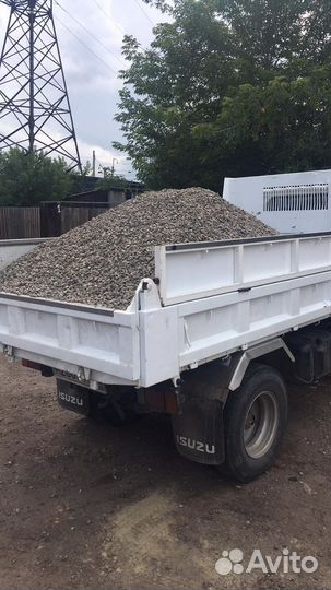 Пгс песок щебень чернозём отсев