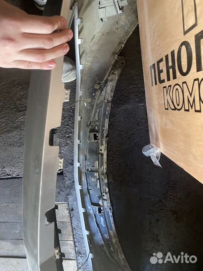 Передний бампер opel astra j gtc