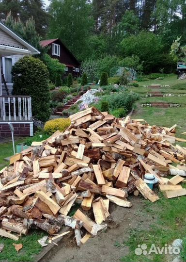 Дрова Береза любого объема в Приозерске