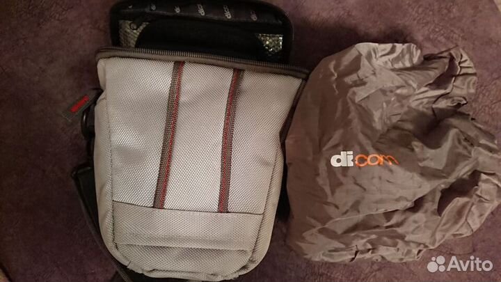 Сумка для фотоаппарата + чехол