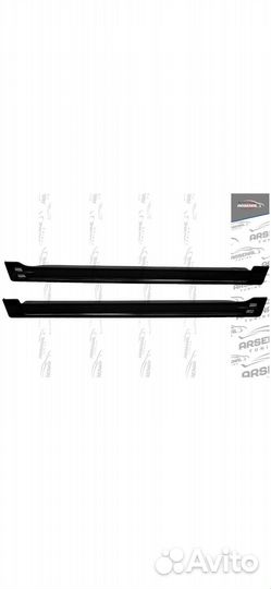 Накладки на пороги mitsubishi lancer 9