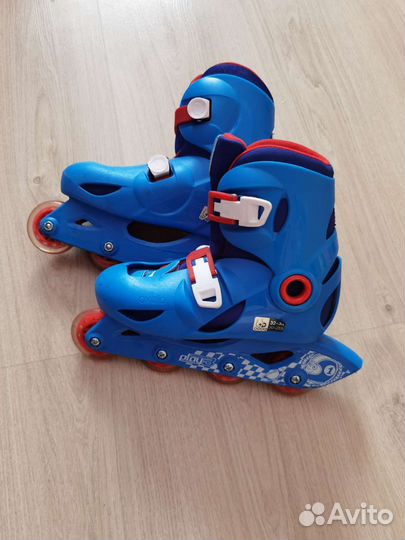 Роликовые коньки детские раздвижные