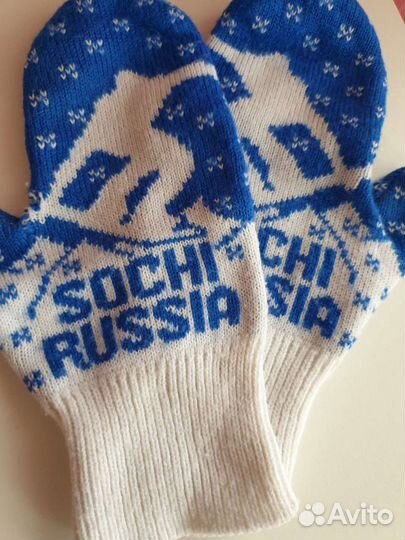 Лыжный комплект (шарф, шапка, варежки)