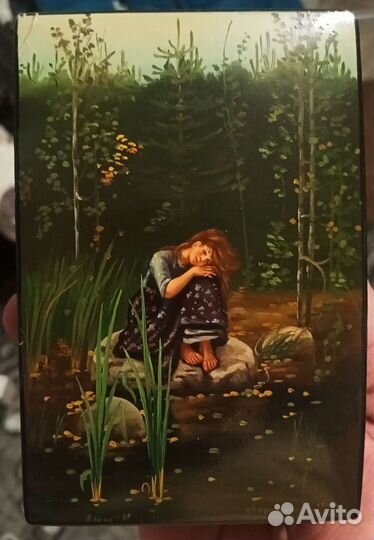 Шкатулка Алёнушка СССР