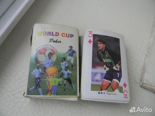 Карты игральные 1998 France 98 fifa World cup
