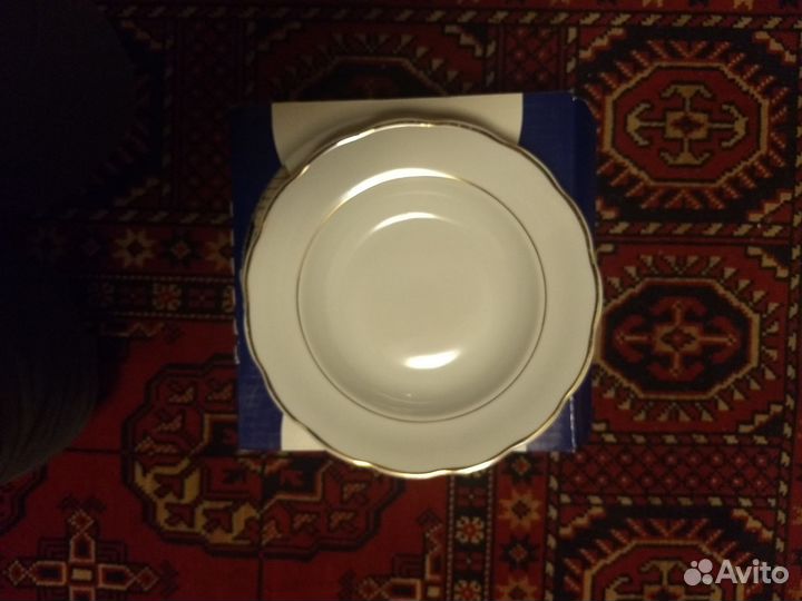 Набор тарелок глубоких на 6 персон, Чехия