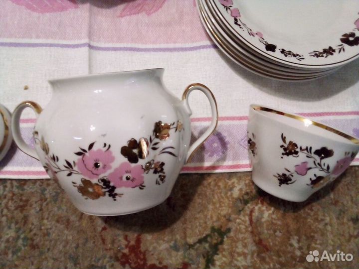 Чайный сервиз СССР- Рига 1970г