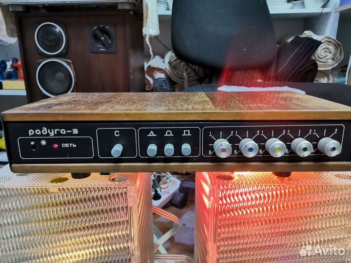 Светомузыка цветомузыка Радуга-З СССР (Ч)