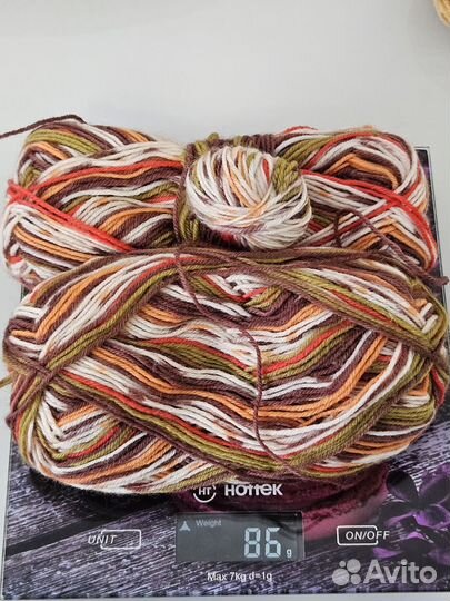 Остатки пряжи пакетом