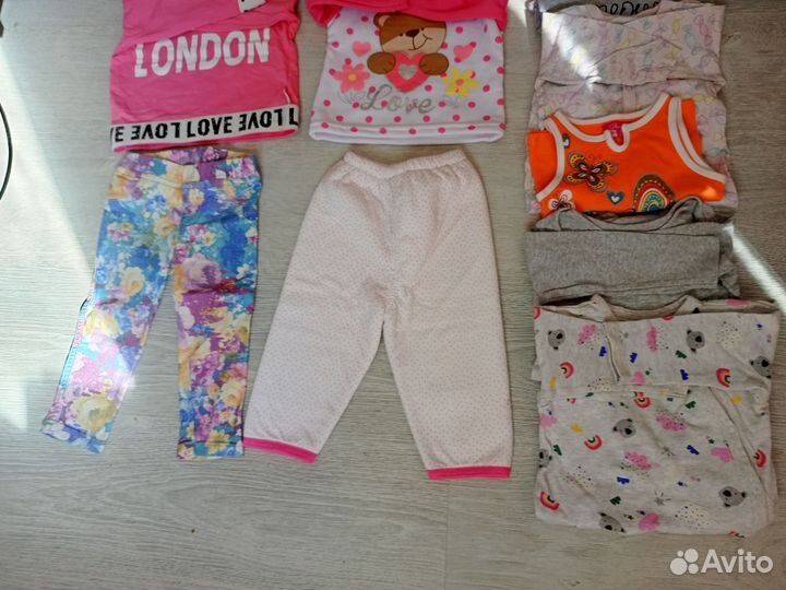 Детские вещи на девочку пакетом