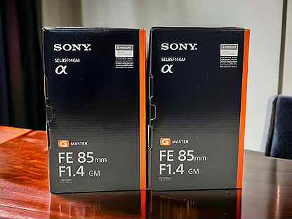 Sony FE 85mm F1.4 GM новый