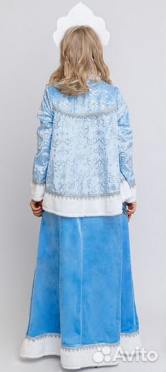 Костюм снегурочки женский р.42-44