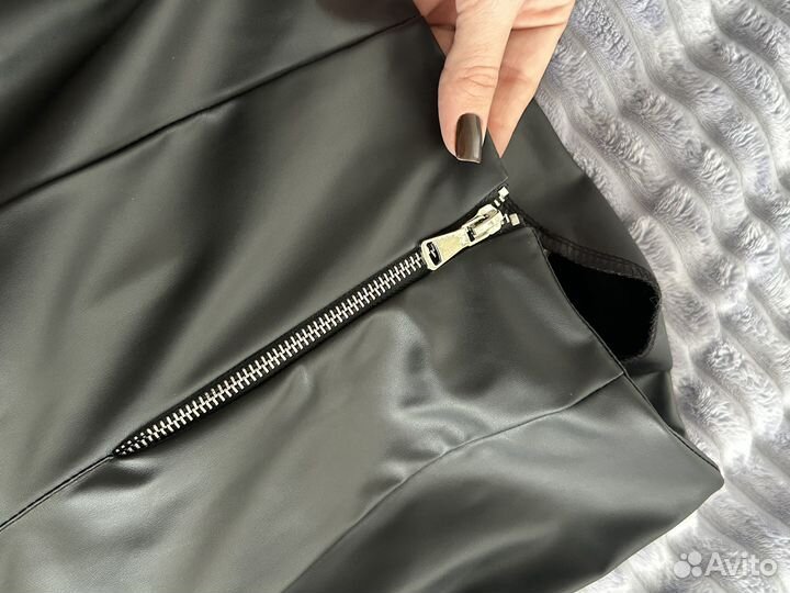 Брюки кожаные pnka