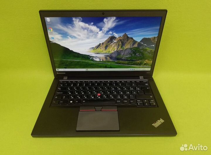 Леново Ноутбук Core i5 5300U/8/Ssd 500Gb/FHd 14