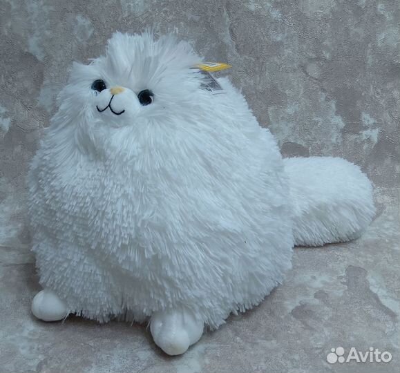 Кот круглый - мягкая игрушка