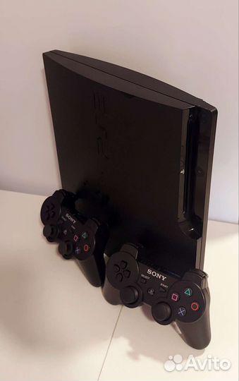 Sony PS3 + 75 игр 2 геймпада