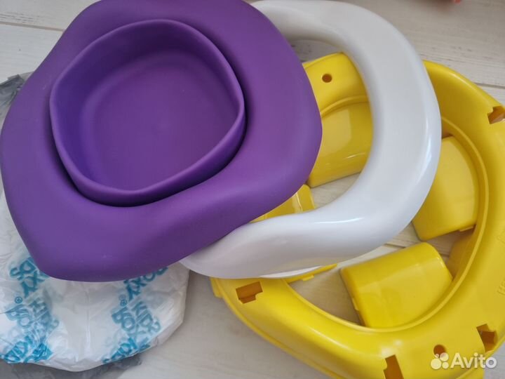 Roxy-kids горшок 3в1 дорожный HandyPotty