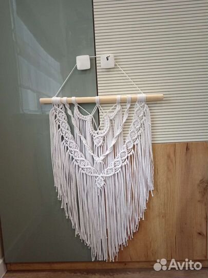 Пано в технике макраме