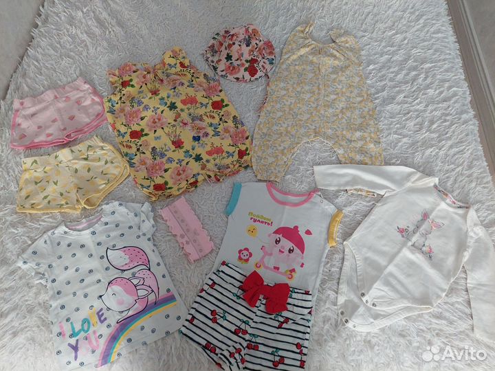 Летние вещи на годик