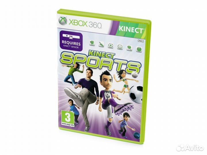 Kinect Sports, б/у (Xbox360)