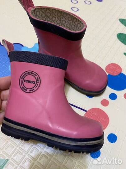 Детские резиновые сапоги reima 21 размер