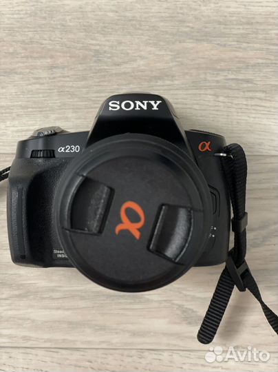 Зеркальный фотоаппарат sony dslr-A230