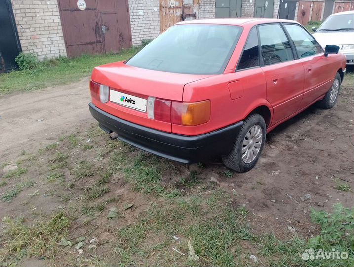 Audi 80 1.8 МТ, 1988, 100 000 км