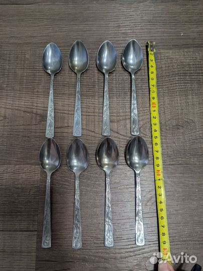 Чайные ложки СССР 8шт