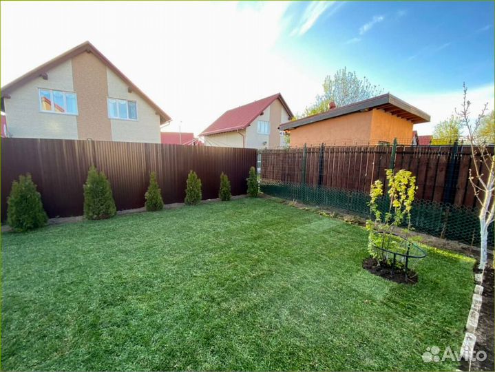 Рулонный газон