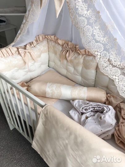 Бортики в кроватку