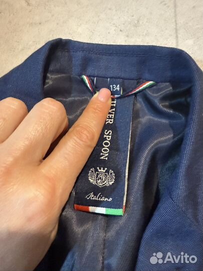 Пиджак синий Silver Spoon рост 134см