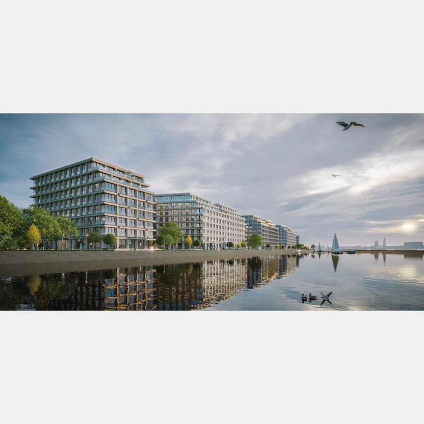 1-к. апартаменты, 42,4 м², 3/8 эт.
