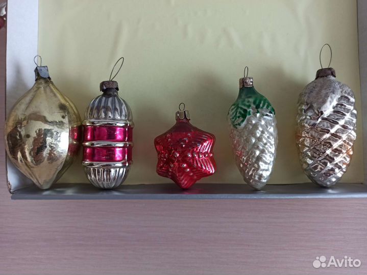 Елочные игрушки СССР