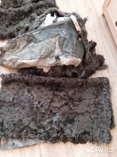 Меховой обрез, лоскут