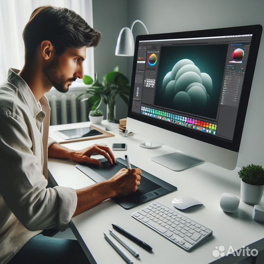 Adobe Photoshop + Adobe Lightroom + Нейросеть Fire