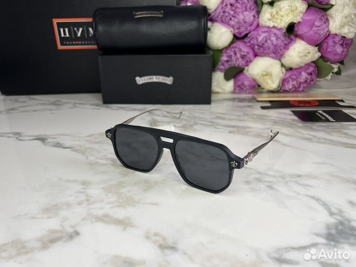 Chrome hearts солнцезащитные очки унисекс